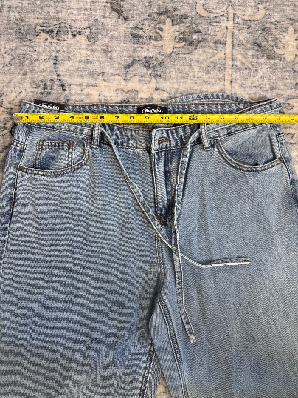 Buffalo Wild Leg Belted Jeans for Women